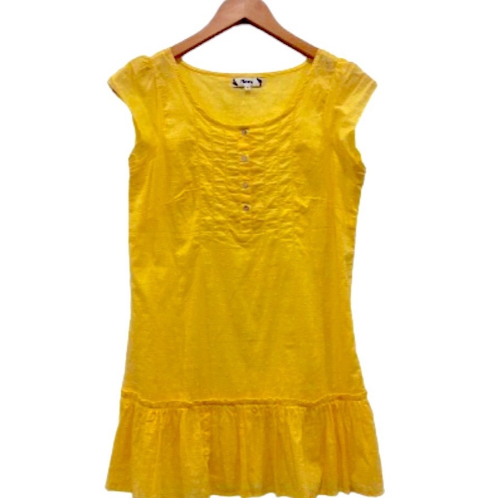 Yellow Mini Dress